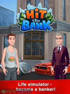 hit the bank life simulator mod apk para hileli apkdelisi.net 1
