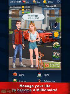 hit the bank life simulator mod apk para hileli apkdelisi.net 6