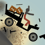 ragdoll dismounting mod apk para hileli apkdelisi 0