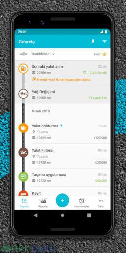 Drivvo v8.4.11 PRO APK — ARAÇ YÖNETİMİ 1