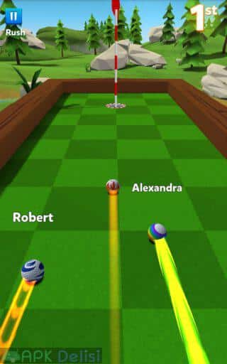 Golf Battle v2.3.4 MOD APK — DELİĞE GEÇİRME HİLELİ 6