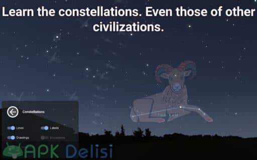 Stellarium Plus – Gökyüzü Haritası v1.12.5 PREMİUM APK — TAM SÜRÜM 5