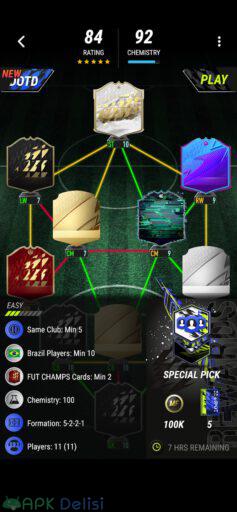 Madfut 22 v1.2.5 MOD APK — SINIRSIZ PARA VE SATIN ALMA HİLELİ 4