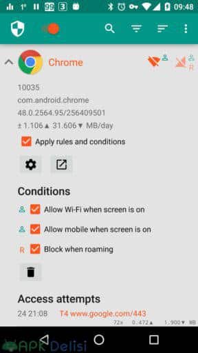 NetGuard v2.317 PRO MOD APK — no-root firewall 2