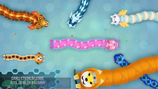 Snake.io v1.17.11 MOD APK — TÜM KİLİTLER AÇIK 3