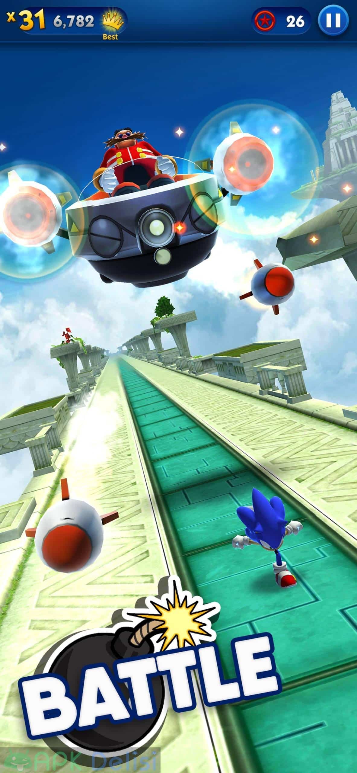Sonic Dash v7.9.0 MOD APK — PARA HİLELİ 3