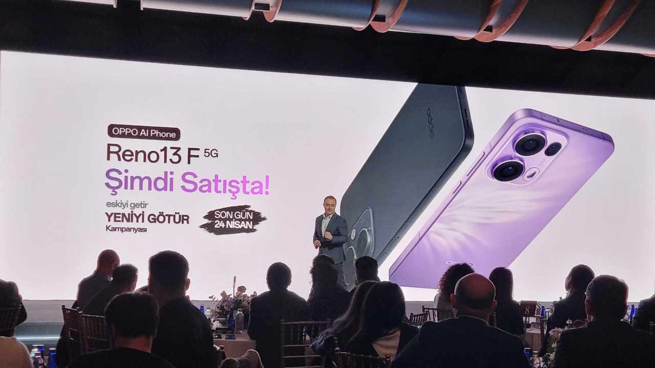 oppo reno 13F satışta