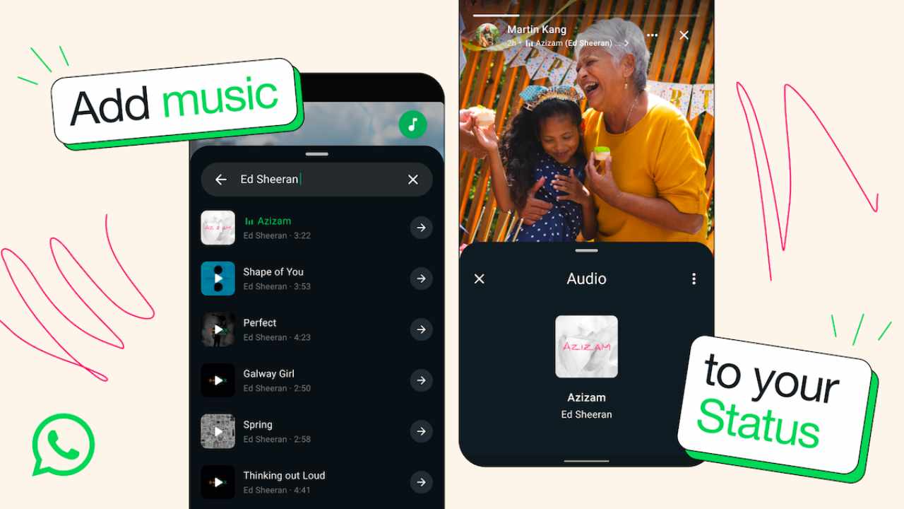 whatsapp ne dinliyorum özelliği geldi