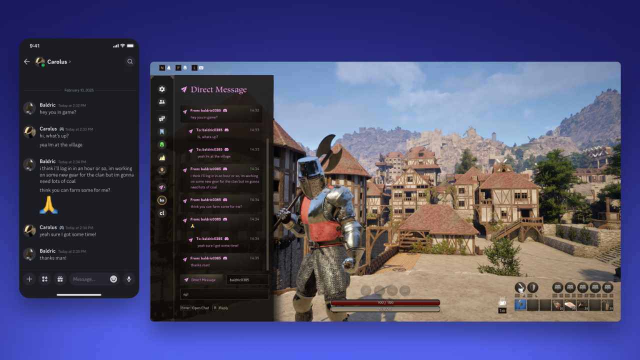 Discord oyun entegrasyonu
