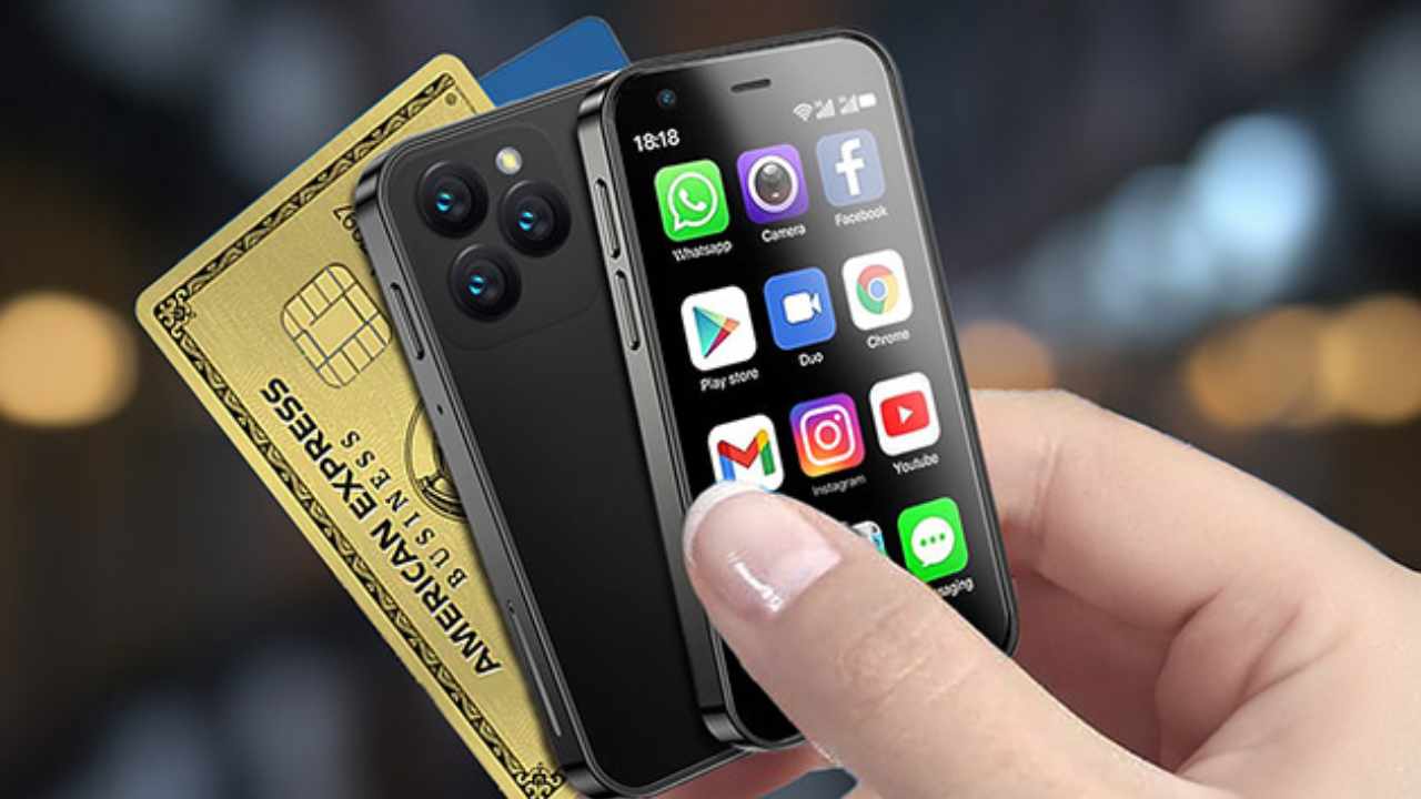 küçük akıllı telefon nano phone tanıtıldı