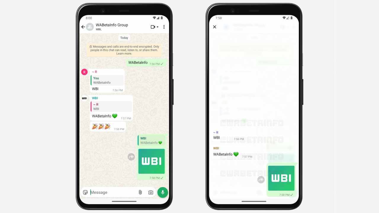 whatsapp mesaj yanıt zincir özelliği
