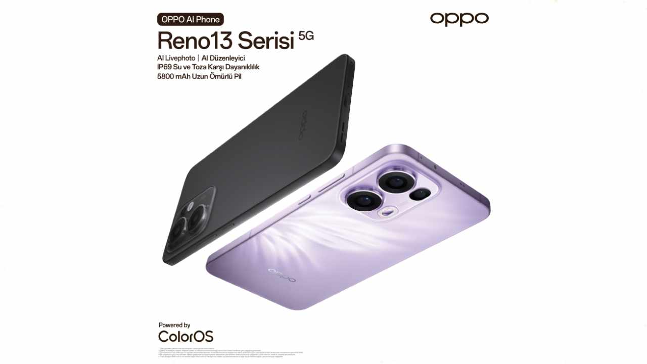 oppo reno 13 serisi türkiyede satışa sunuldu