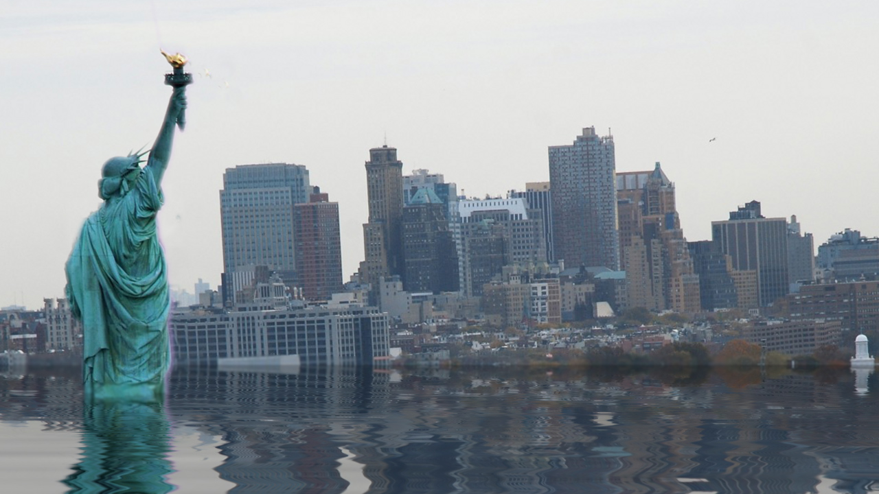 new york sular altında
