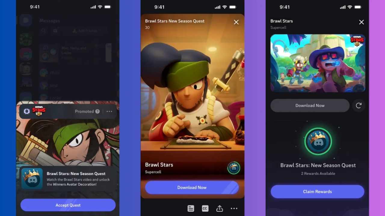 discord mobil uygulama reklam