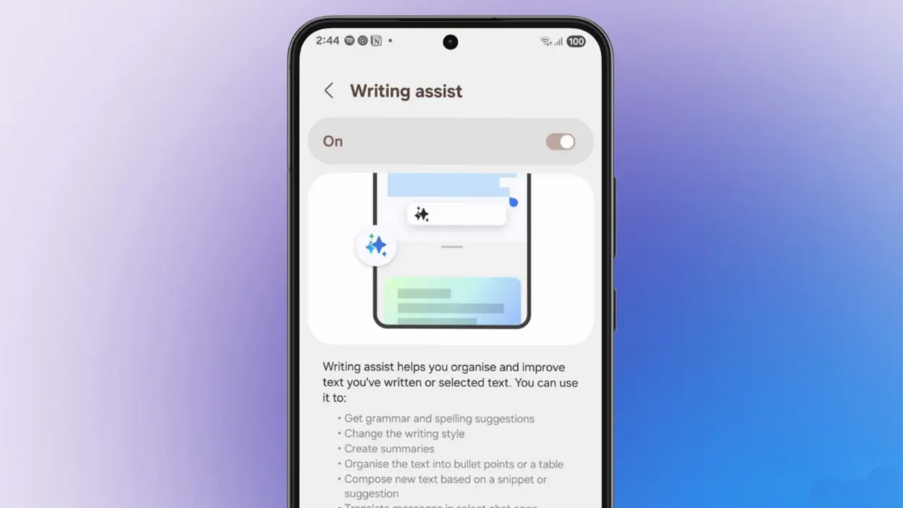 one uı 7 writing assist