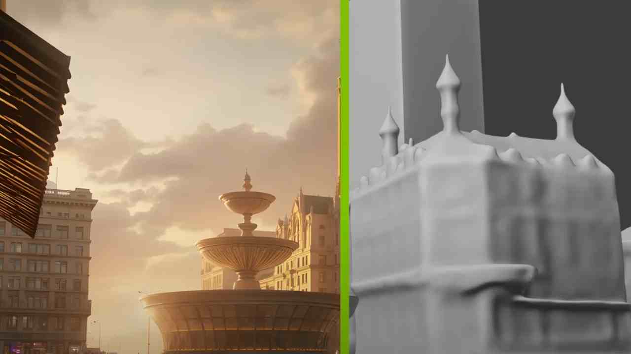 NVIDIA yapay zeka aracı 3D görsel