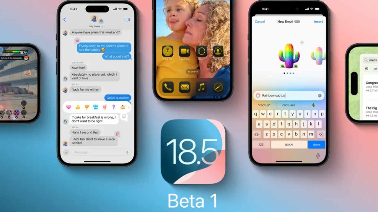 iOS 18.5 ilk beta güncellemesi