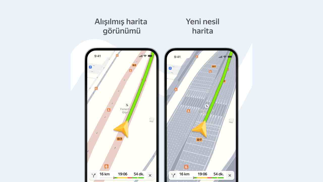 stanbul yolları yandex hd harita