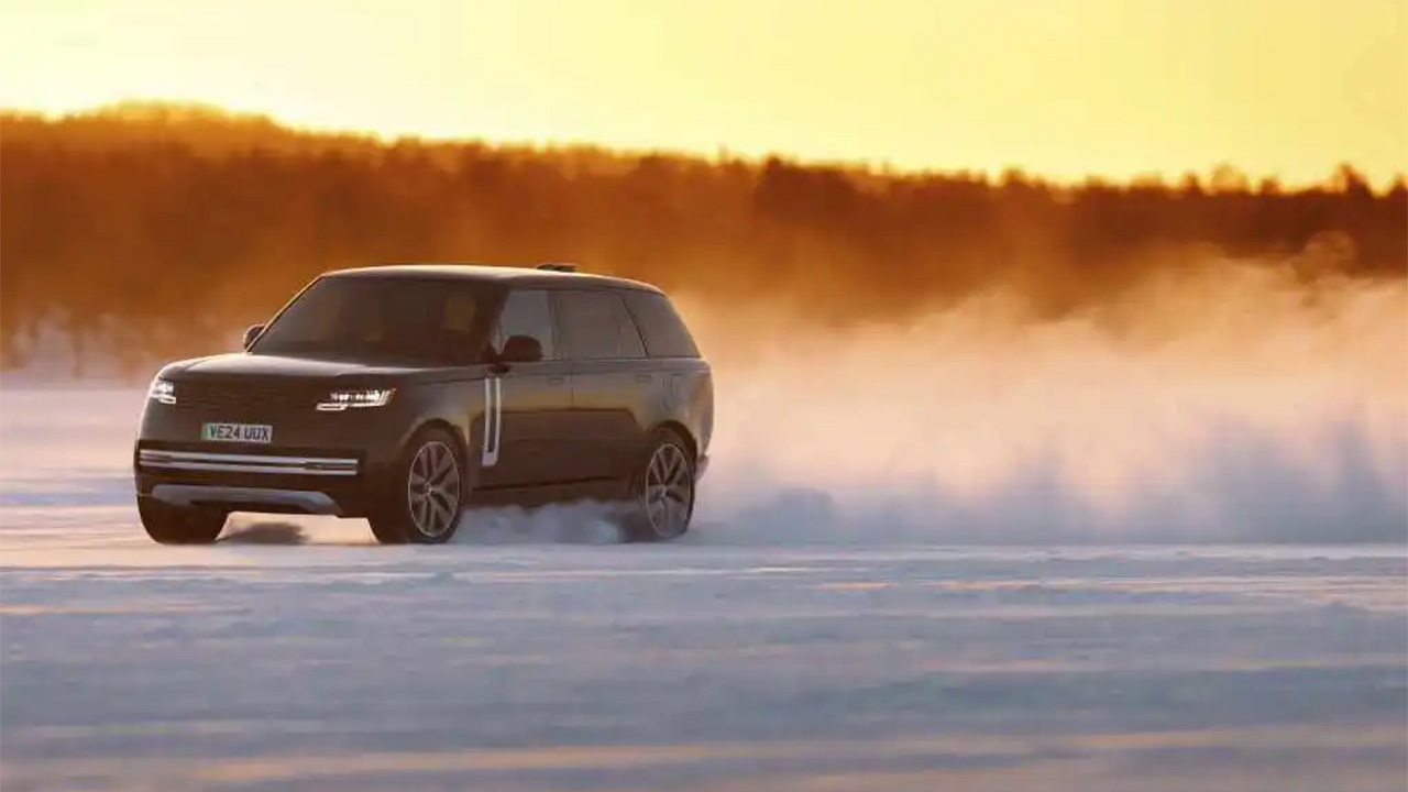 elektrikli range rover görüntüleri ortaya çıktı