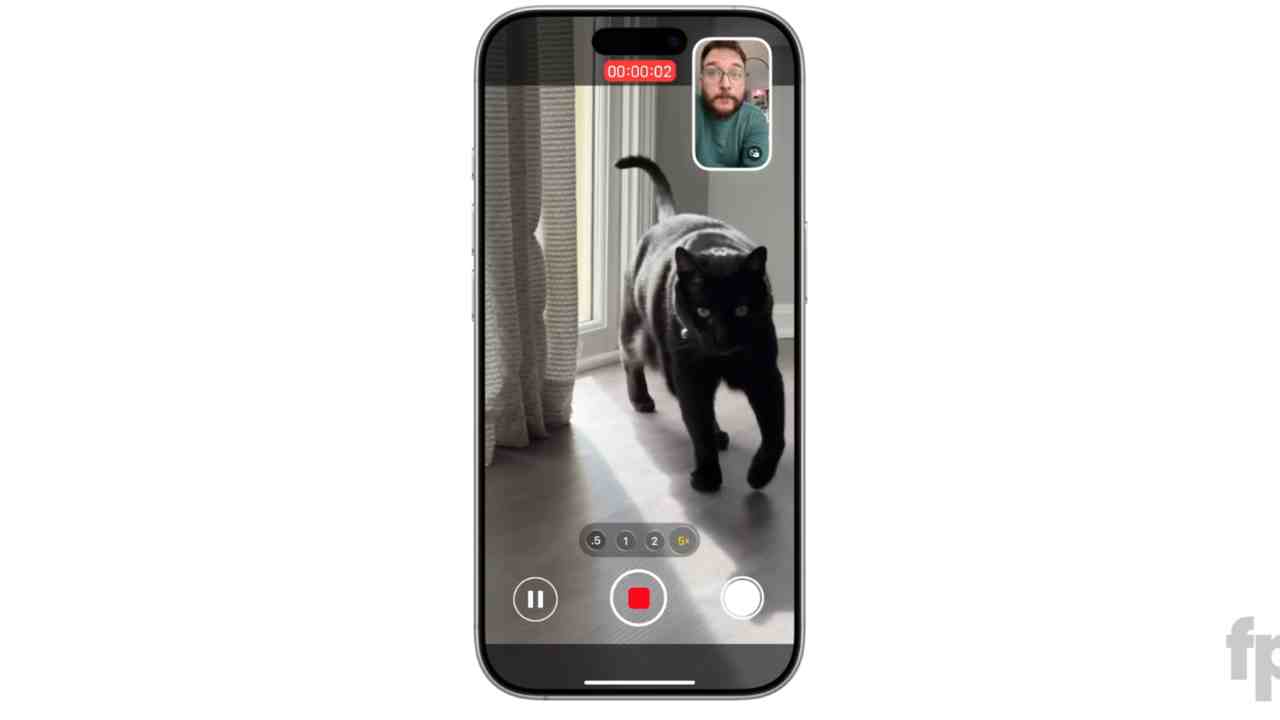 iphone 17 pro ve pro max ön arka kamera aynı anda çalışcak