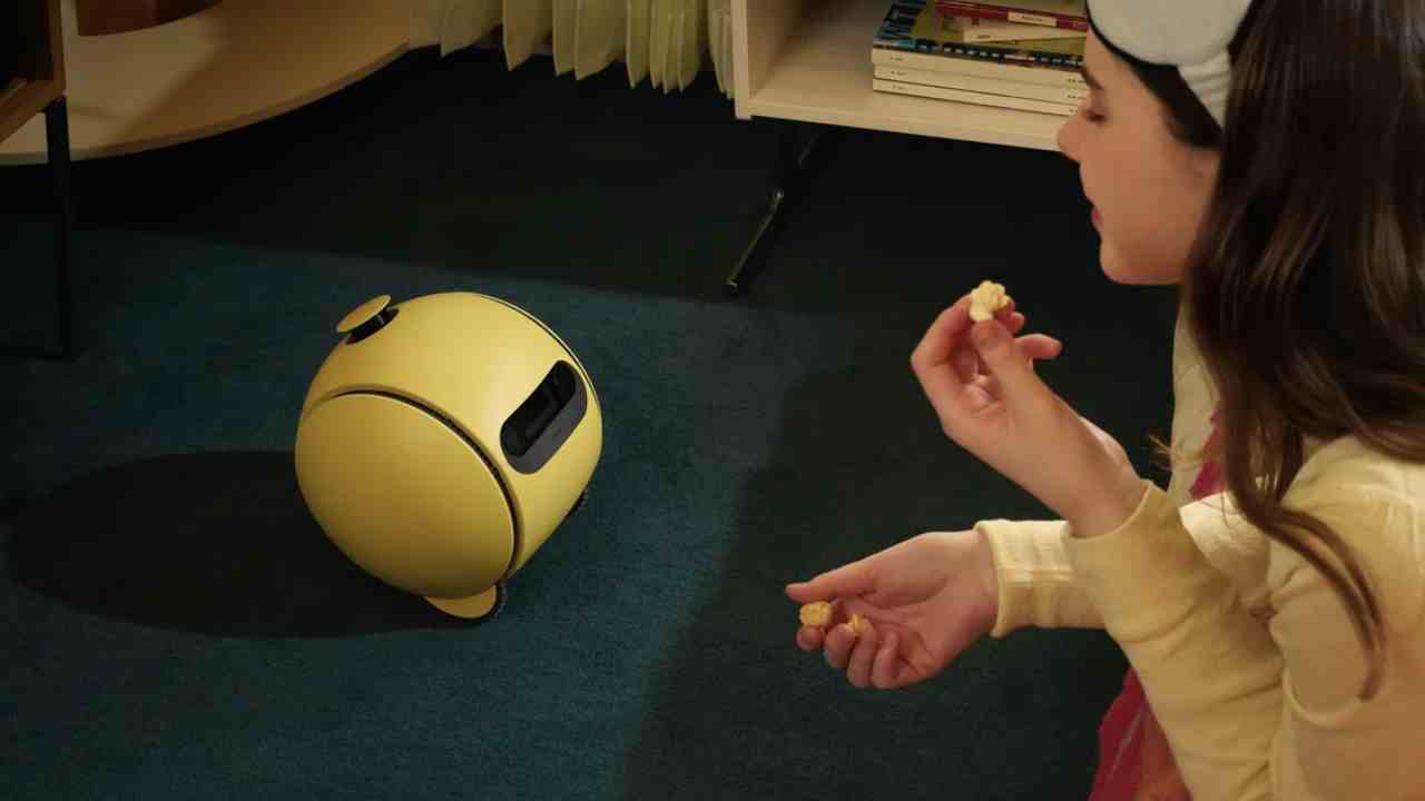 ballie ev robotu samsung google