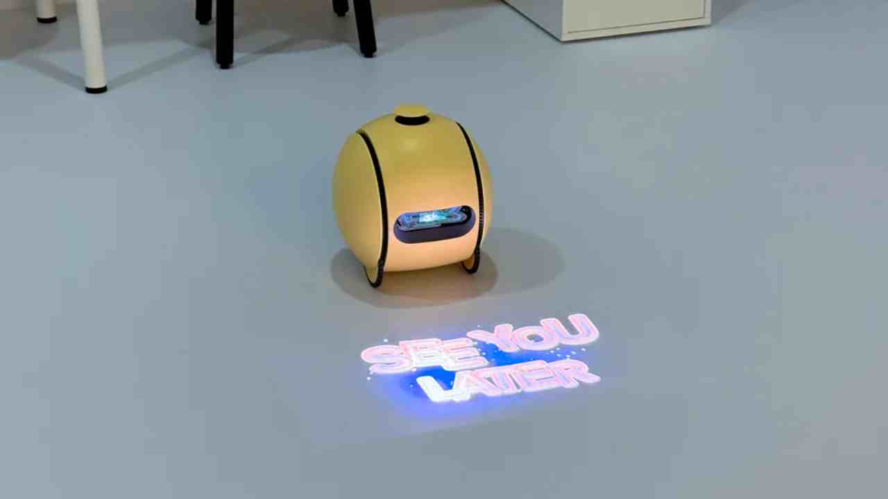 ballie yapay zeka destekli ev robotu