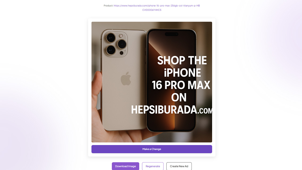 yapay zekâ reklam gönderisi oluşturma
