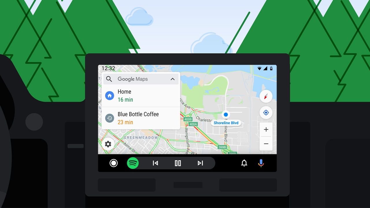 Android Auto akıllı gözlük entegrasyonu