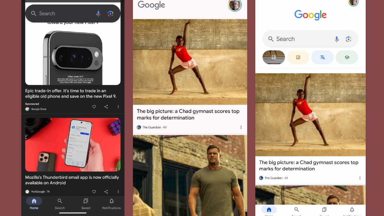 google discover yeni tasarım