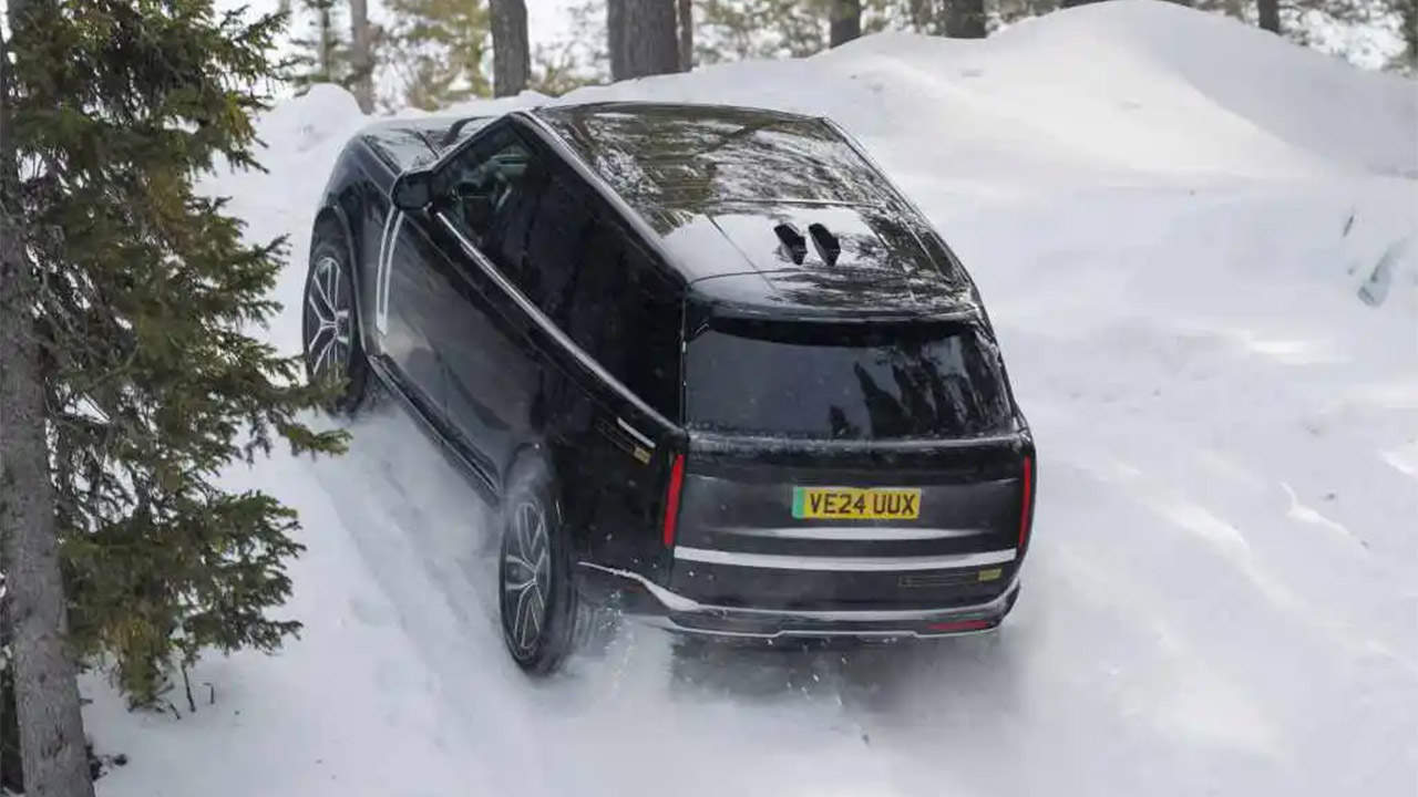 elektrikli range rover