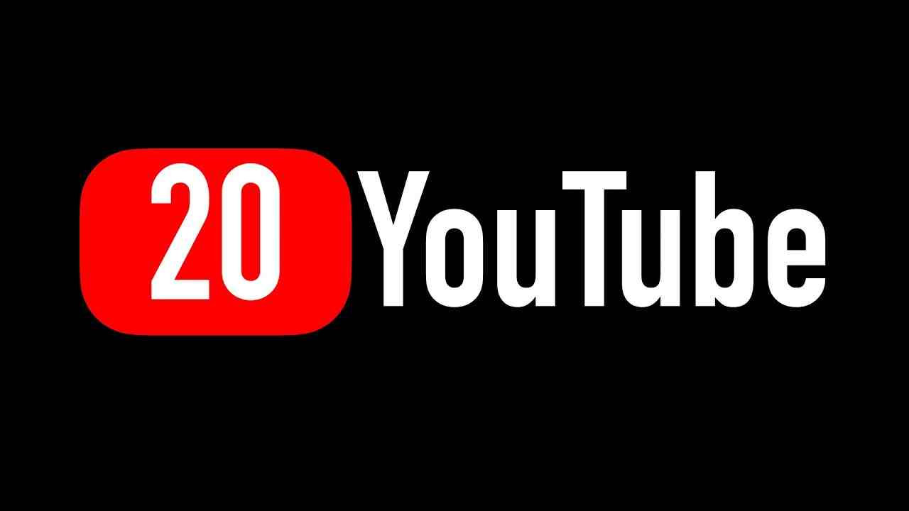 youtube 20. yaşı