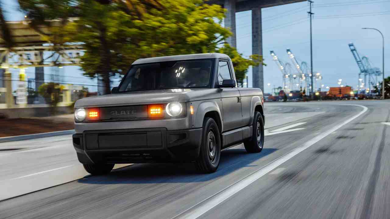 slate auto elektrikli pick-up