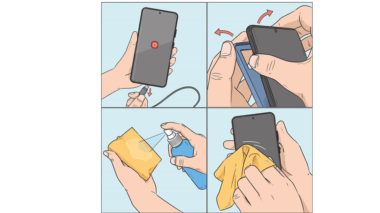 telefon nasıl temizlenir