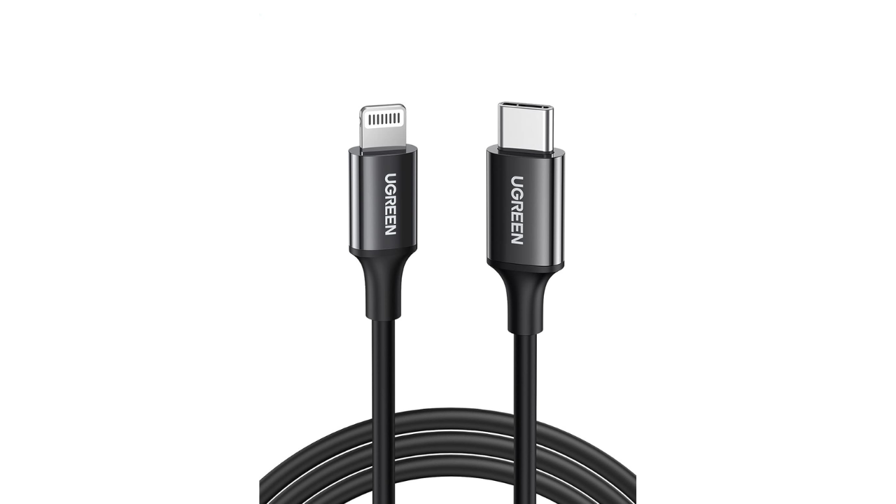 Ugreen, MFi Lisanslı USB-C & Lightning Data ve Şarj Kablosu