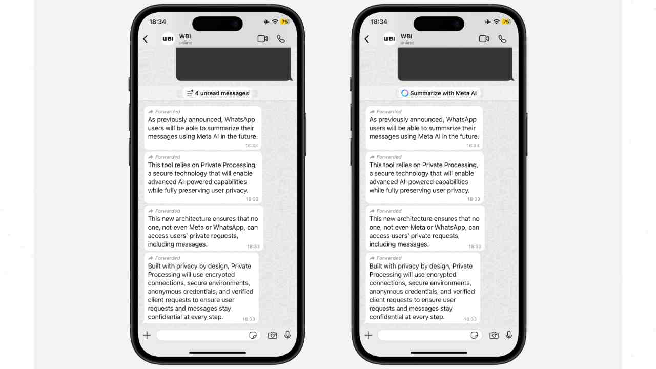whatsapp uzun mesaj özetleme özelliği