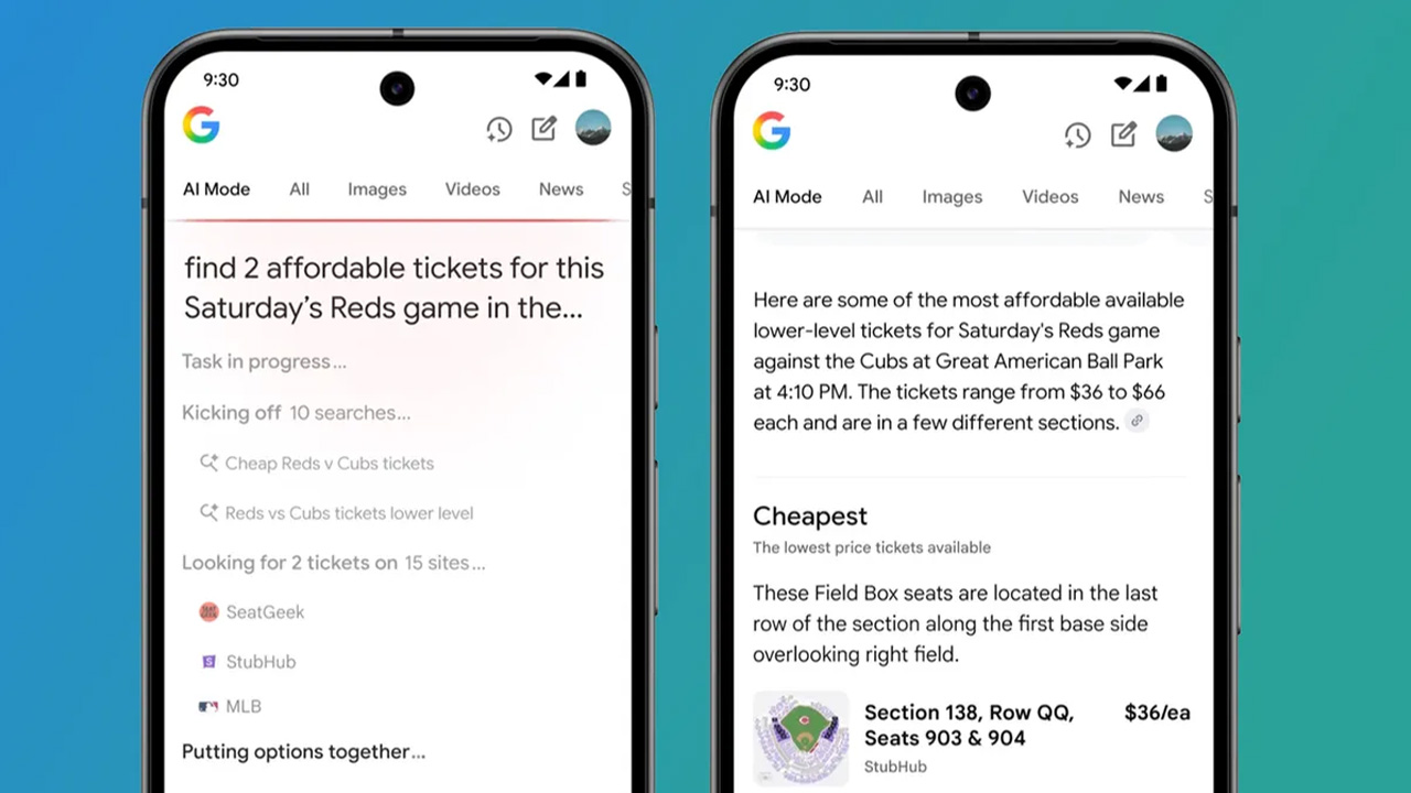 Google Arama yeni özellikler
