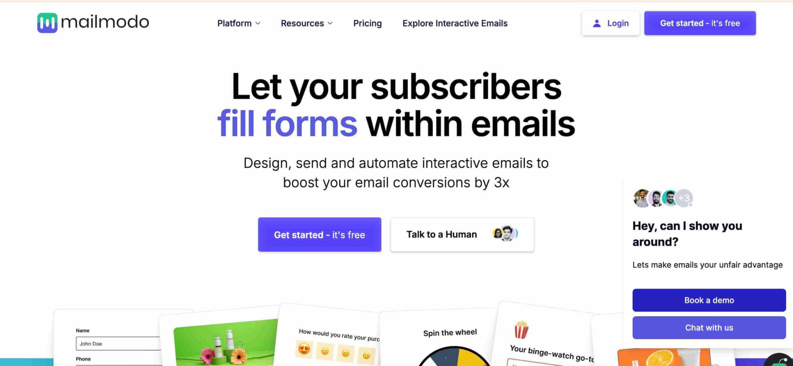 Mailmodo e-posta aracı