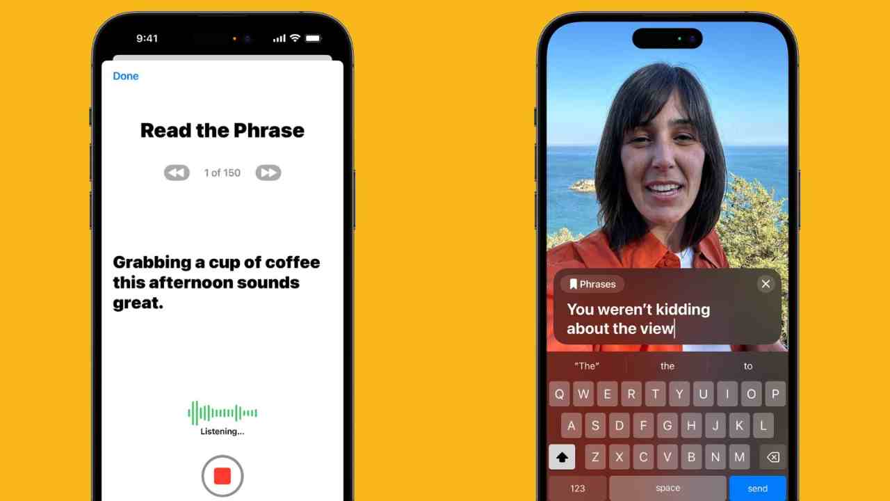 kişisel ses özelliği güncelleme iOS 19