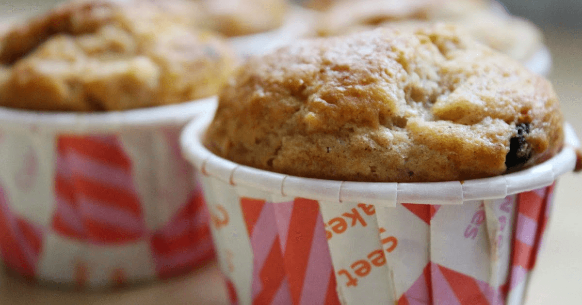 muzlu çikolatalı muffin tarifi airfryer