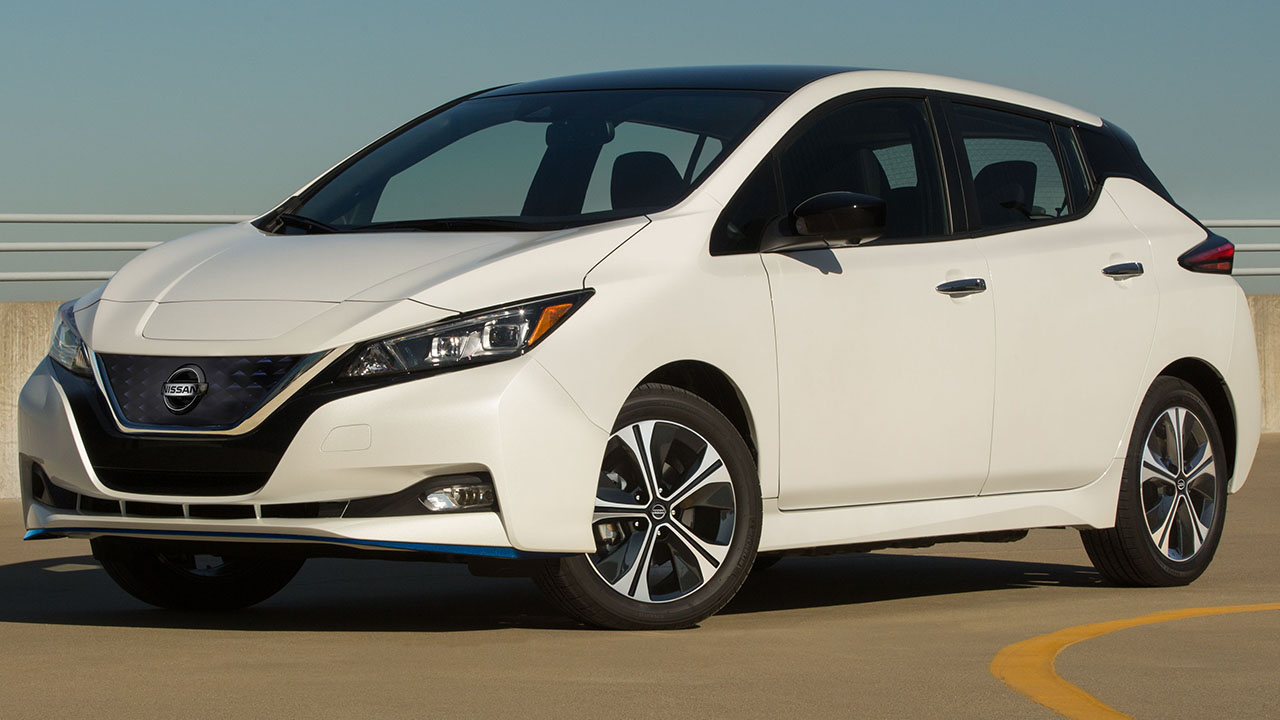 2020 model Nissan Leaf hack'lendi