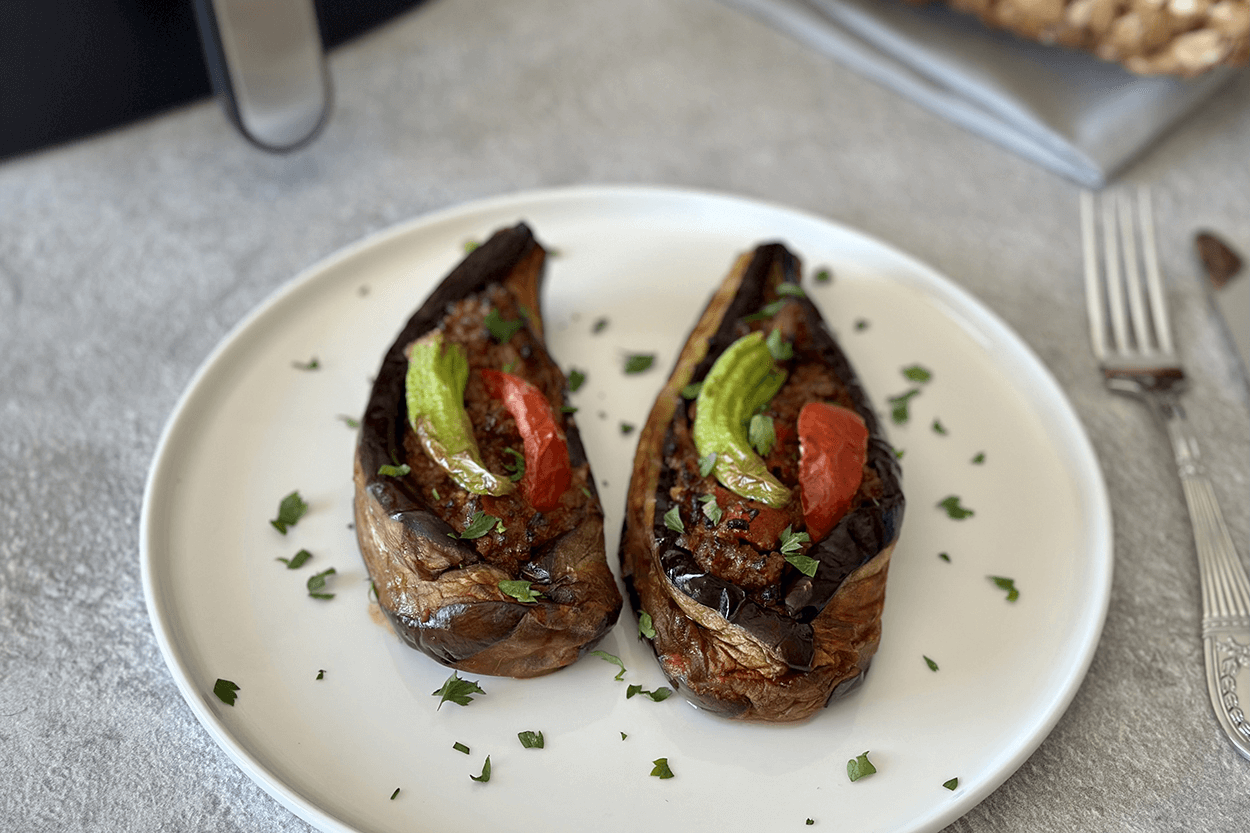 airfryer karnıyarık tarifi