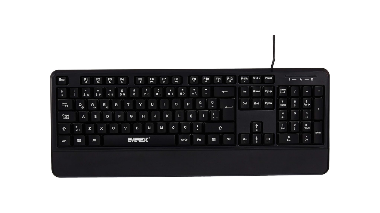 Everest KB-R61 BRIGHT Multimedia Klavye