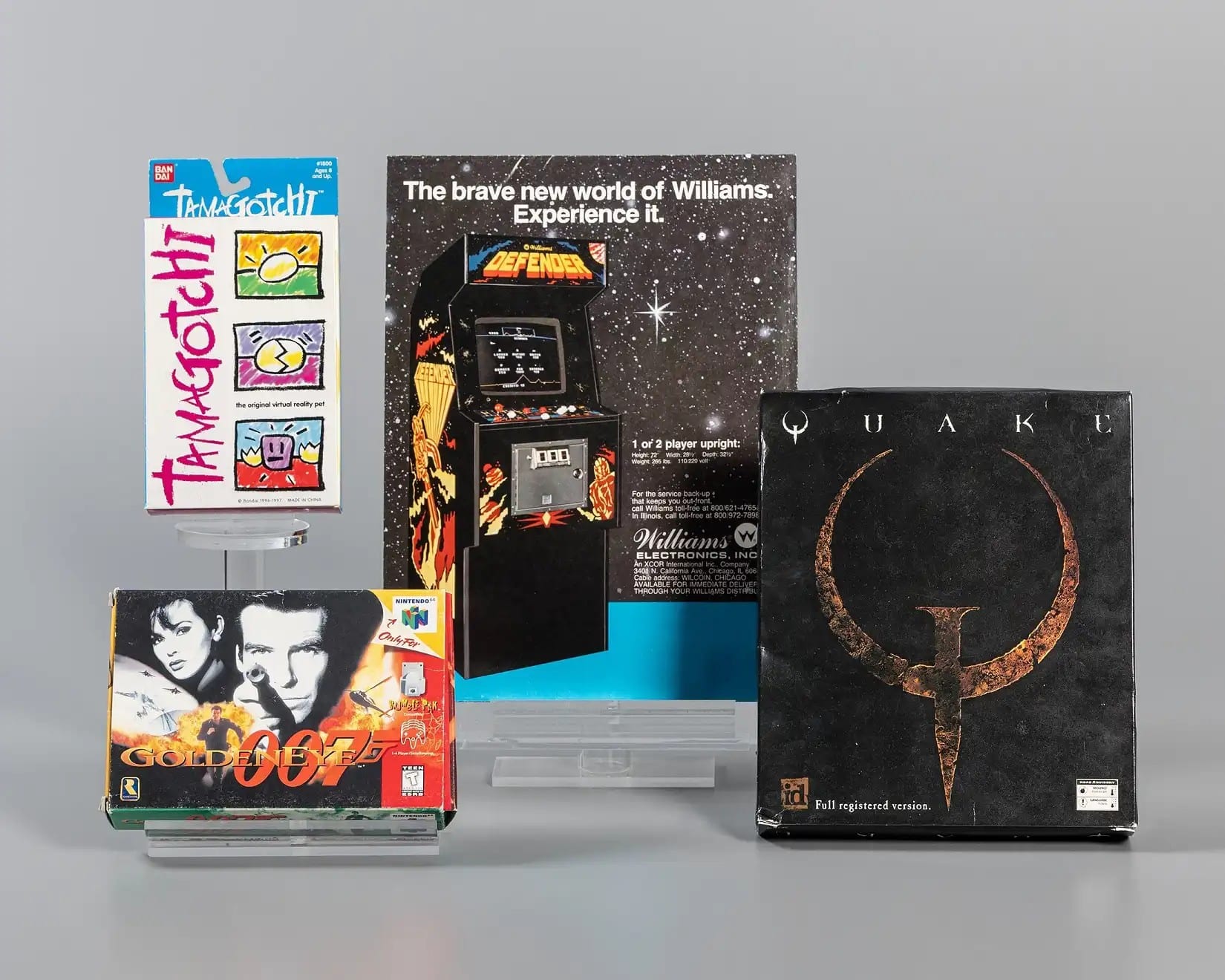Quake, GoldenEye 007, Tamagotchi and Defender Inducted into Video Game Hall of Fame