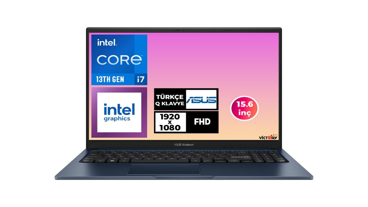 Asus Vivobook 15 i7-1355U Bilgisayar 
