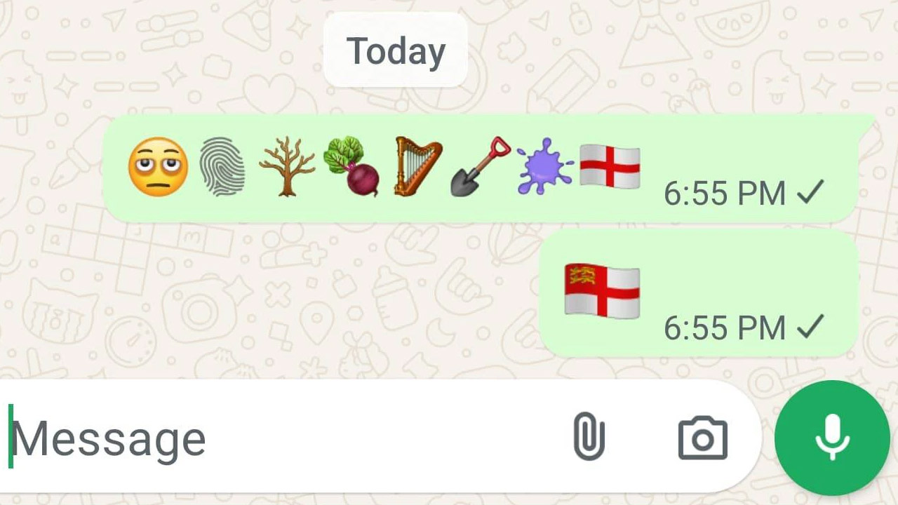 WhatsApp yeni emoji