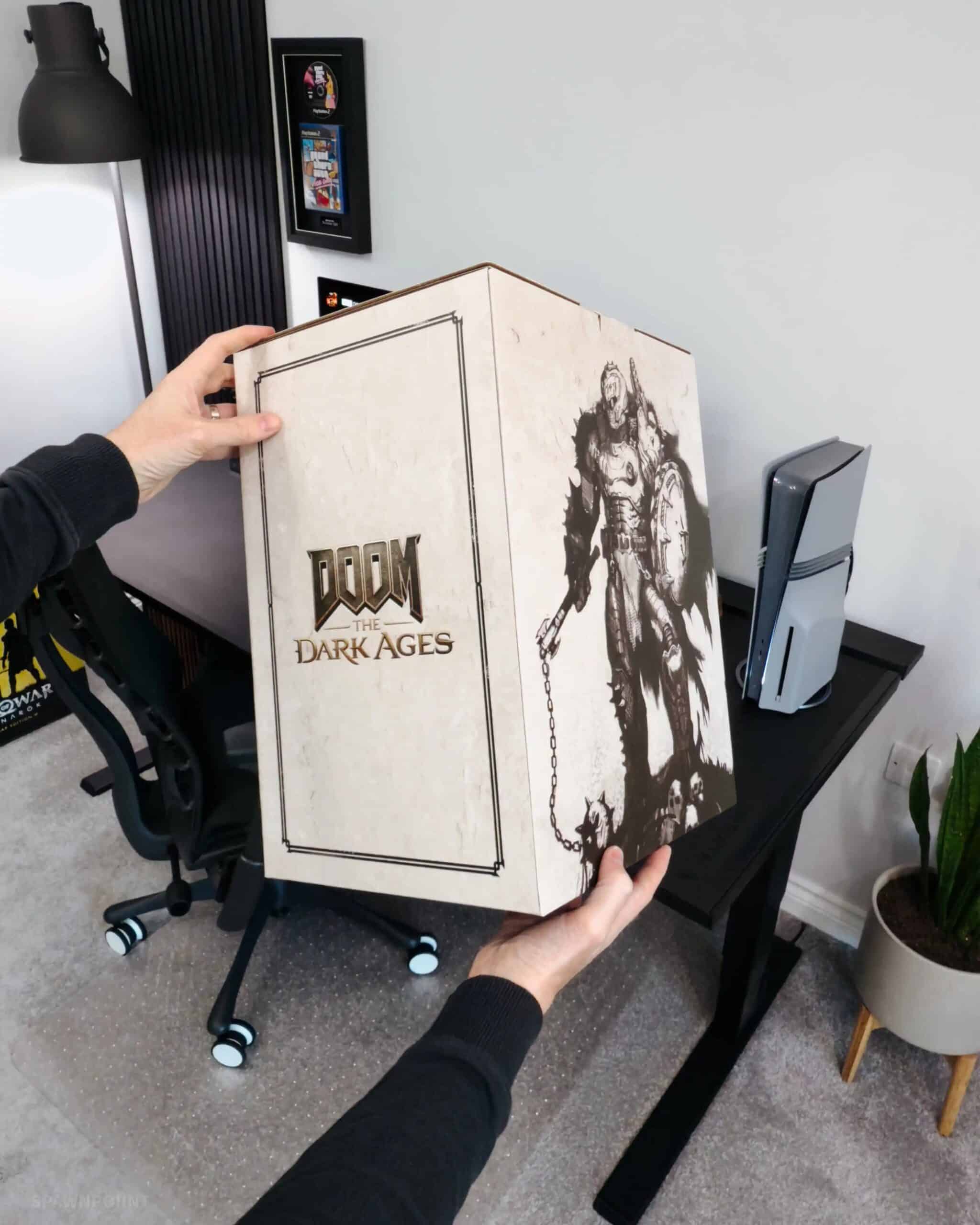Doom: The Dark Ages Collector's Edition with Doomguy Figure Now Available to First Owners