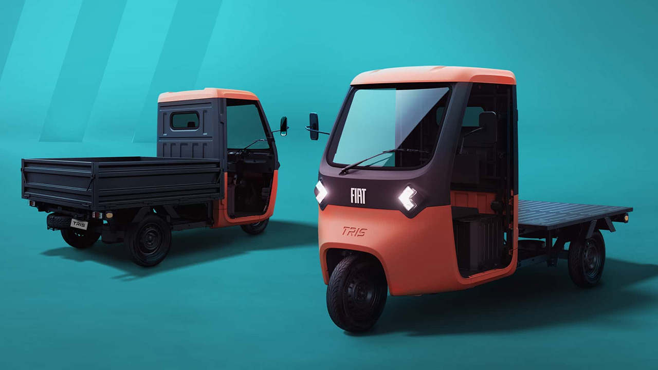 Fiat 3 tekerli elektrikli araç