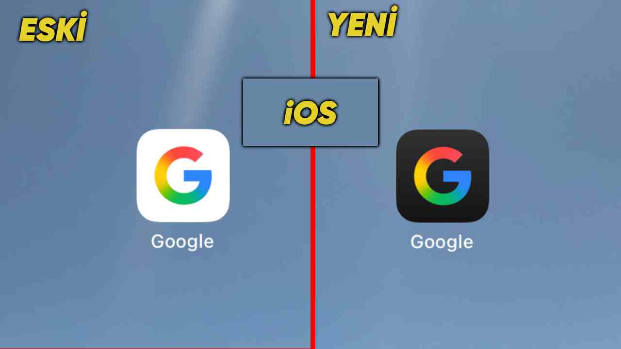 google yeni logo tasarımı iOS