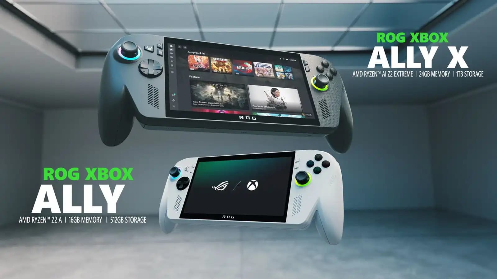 Microsoft and Asus Unveil Xbox ROG Ally Portable Console with Windows 11